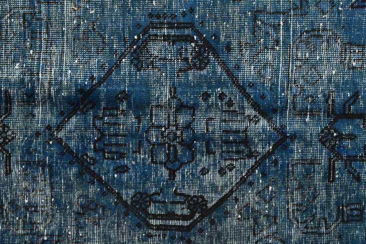 9' 7 x 12' 6 Hand Knotted Ultra Vintage Persian Wool Rug
