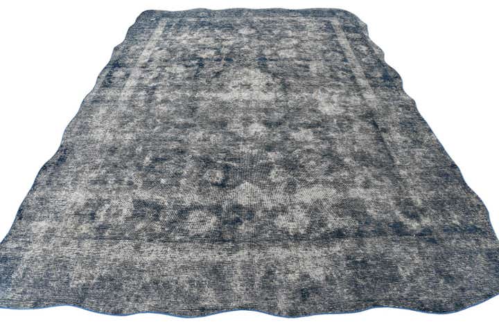 7' 10 x 10' 11 Hand Knotted Ultra Vintage Persian Wool Rug