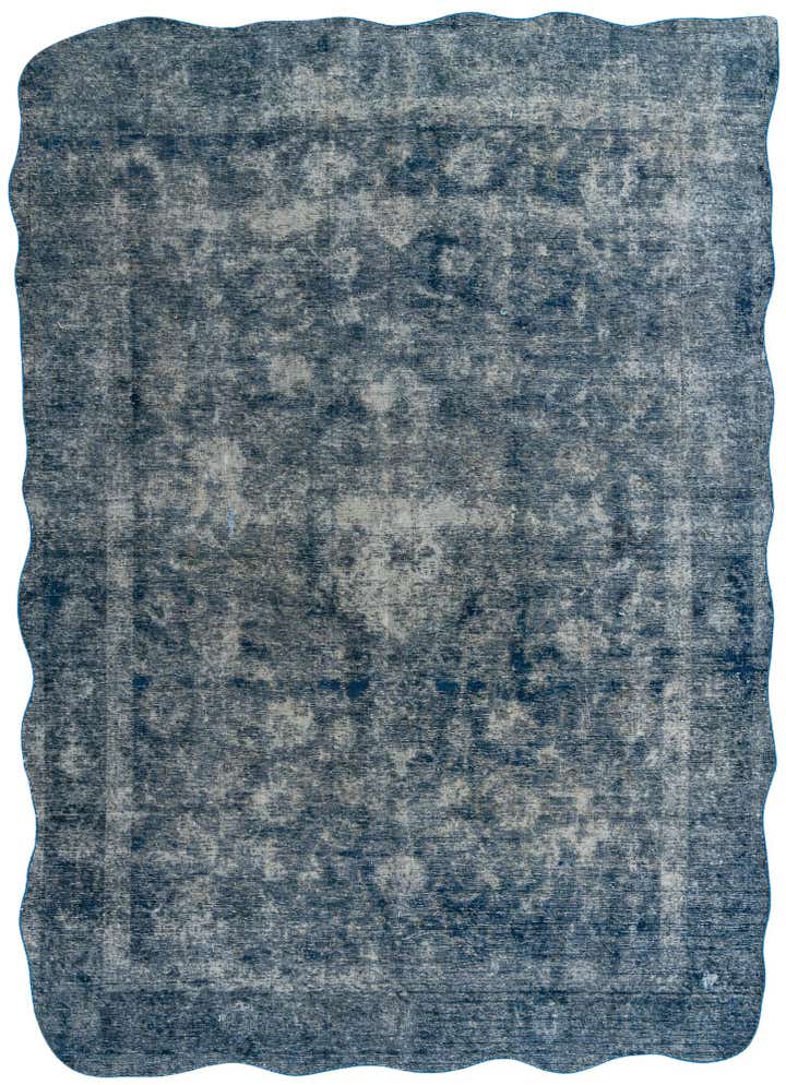 7' 10 x 10' 11 Hand Knotted Ultra Vintage Persian Wool Rug