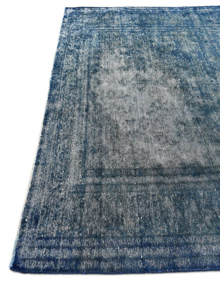 Detail image of 8' 2 x 12'  Hand Knotted Ultra Vintage Persian Wool Rug