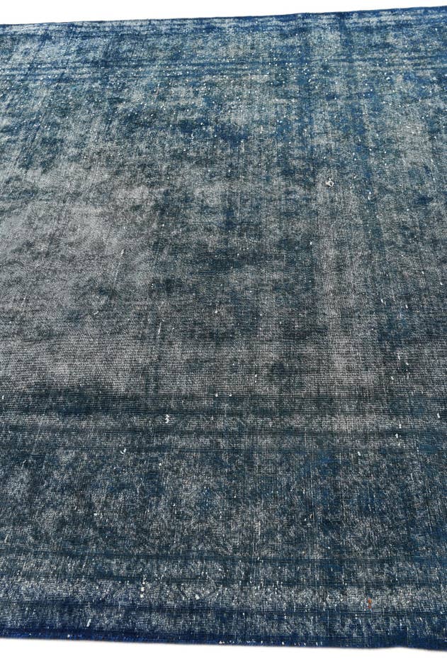 Detail image of 8' 2 x 12' Hand Knotted Ultra Vintage Persian Wool Rug