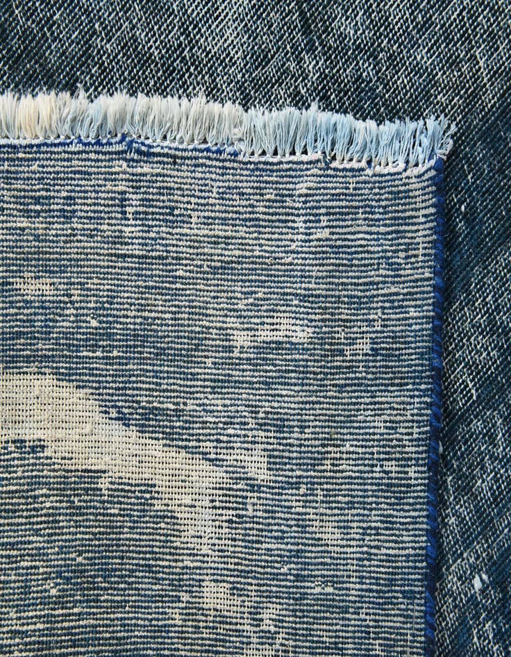 Detail image of 8' 2 x 12'  Hand Knotted Ultra Vintage Persian Wool Rug