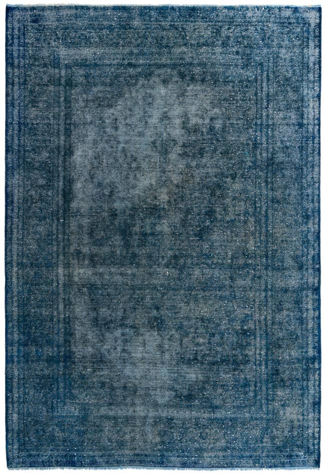 Detail image of 8' 2 x 12' Hand Knotted Ultra Vintage Persian Wool Rug