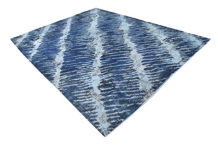 8' 5 x 11' Hand Knotted Ultra Vintage Persian Wool Rug