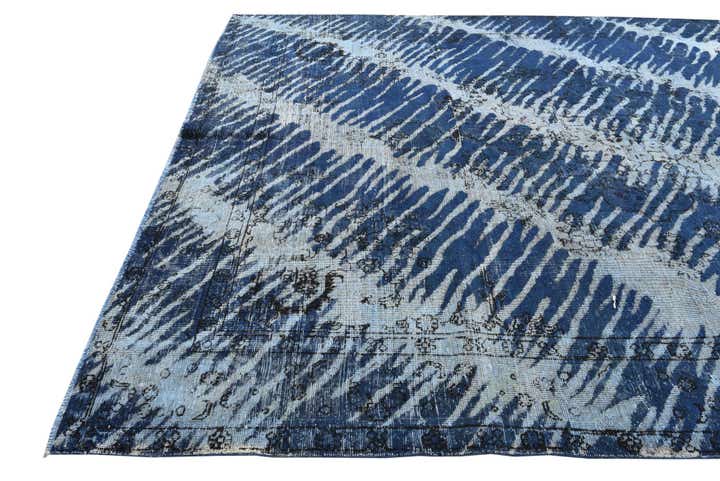 8' 5 x 11' Hand Knotted Ultra Vintage Persian Wool Rug