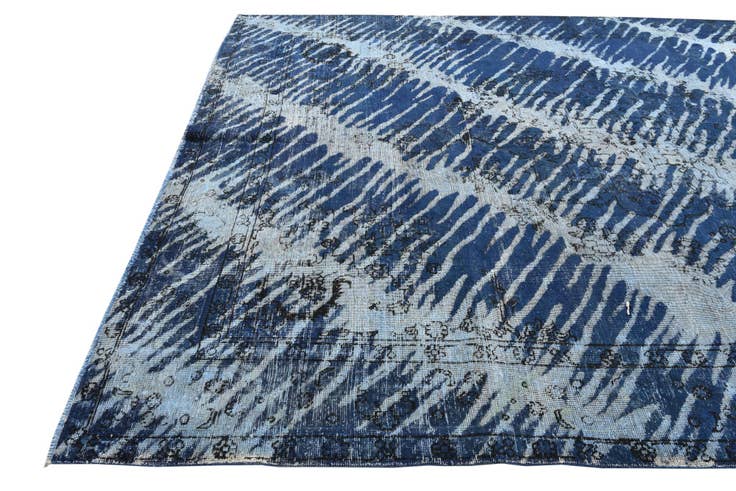 Detail image of 8' 5 x 11' Hand Knotted Ultra Vintage Persian Wool Rug