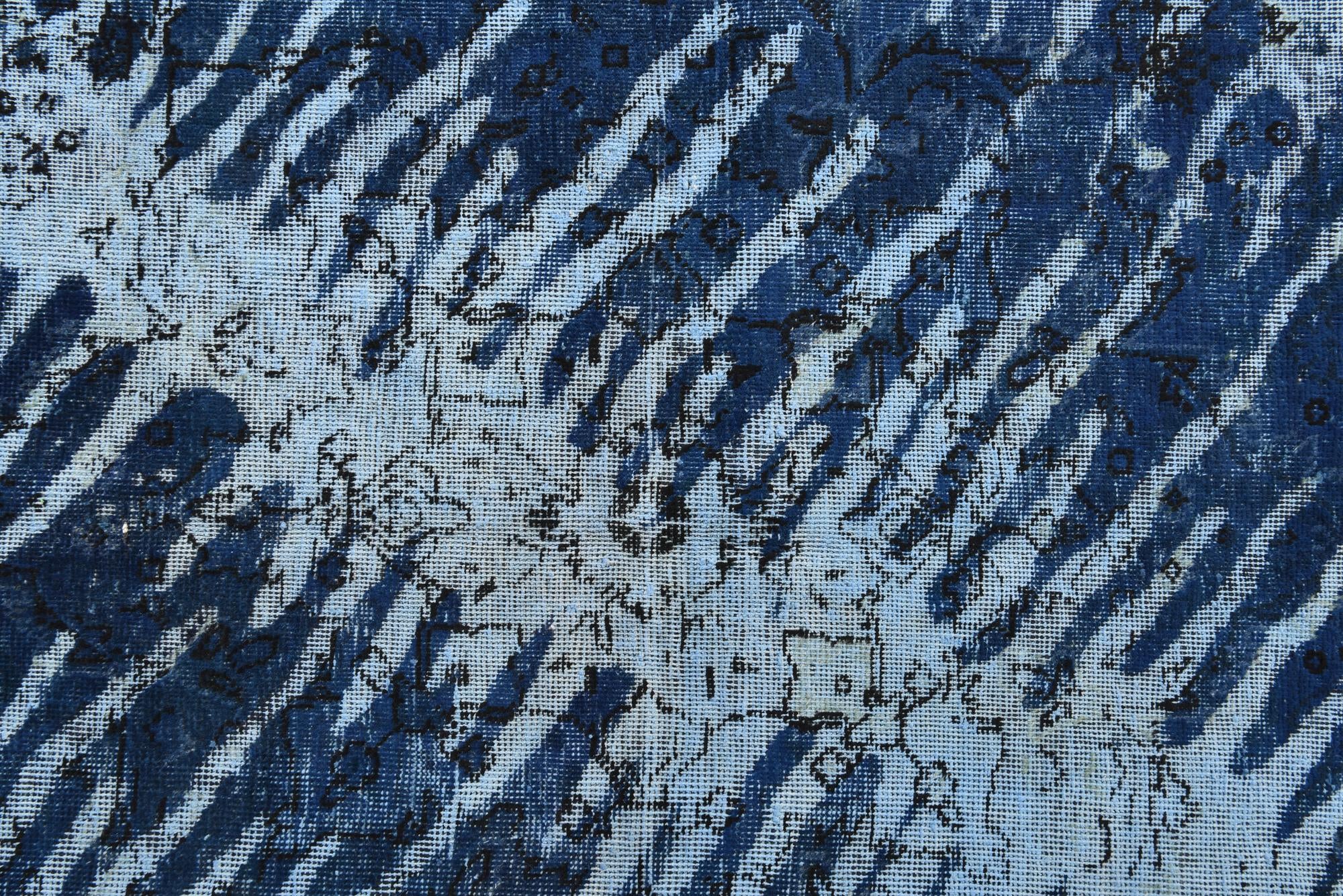 8' 5 x 11' Hand Knotted Ultra Vintage Persian Wool Rug