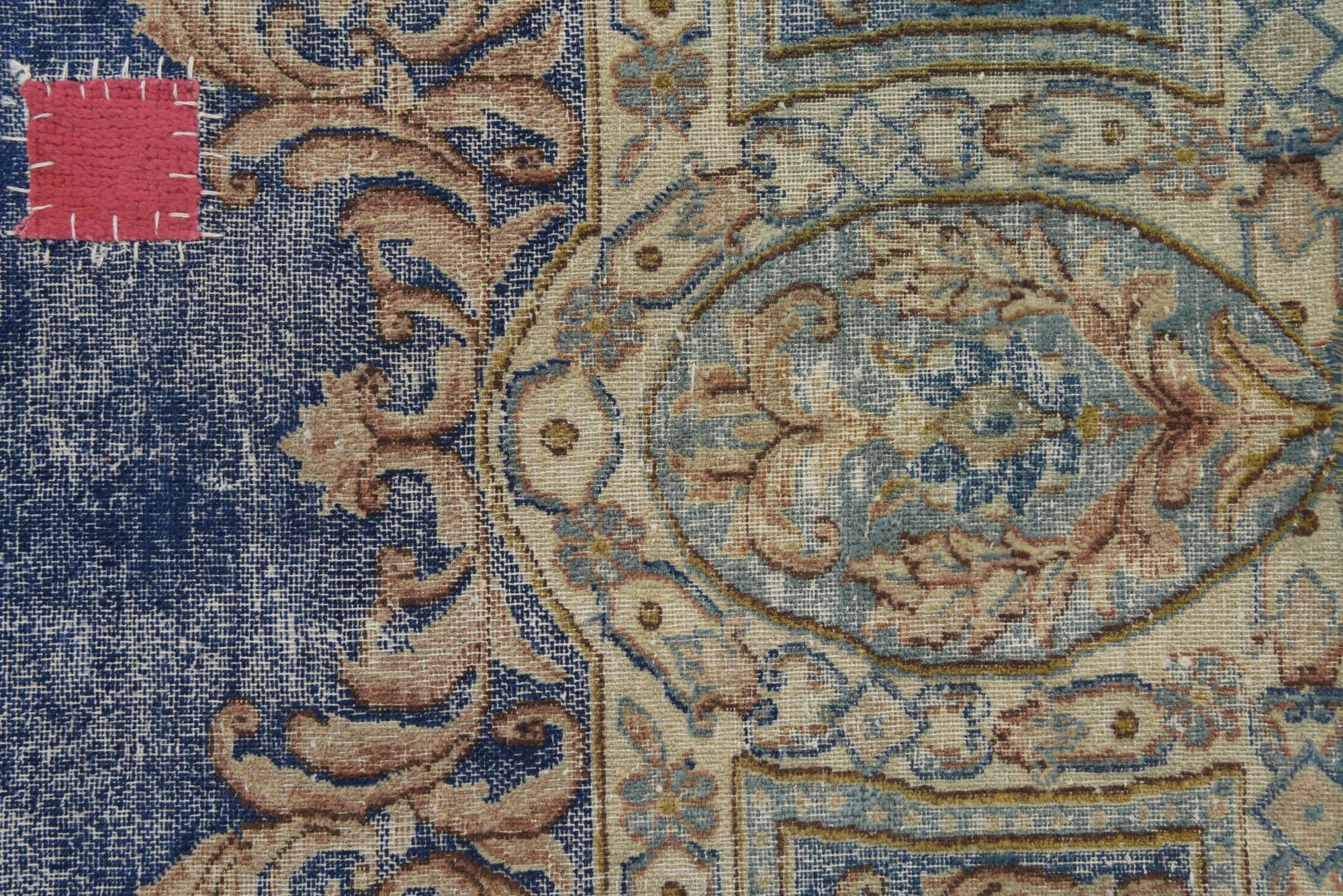 8' 9 x 12' Hand Knotted Ultra Vintage Persian Wool Rug