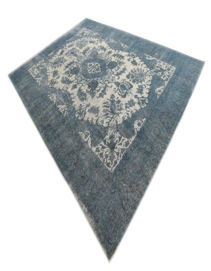 Detail image of 9' 6 x 13' 4  Hand Knotted Ultra Vintage Persian Wool Rug