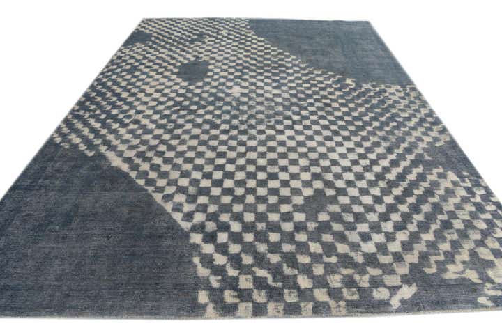 9' 6 x 12' 9 Hand Knotted Ultra Vintage Persian Wool Rug