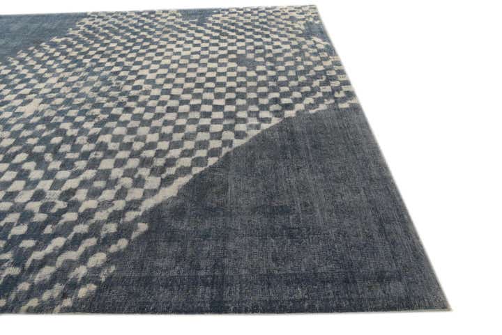9' 6 x 12' 9 Hand Knotted Ultra Vintage Persian Wool Rug