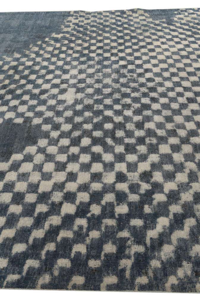 9' 6 x 12' 9 Hand Knotted Ultra Vintage Persian Wool Rug