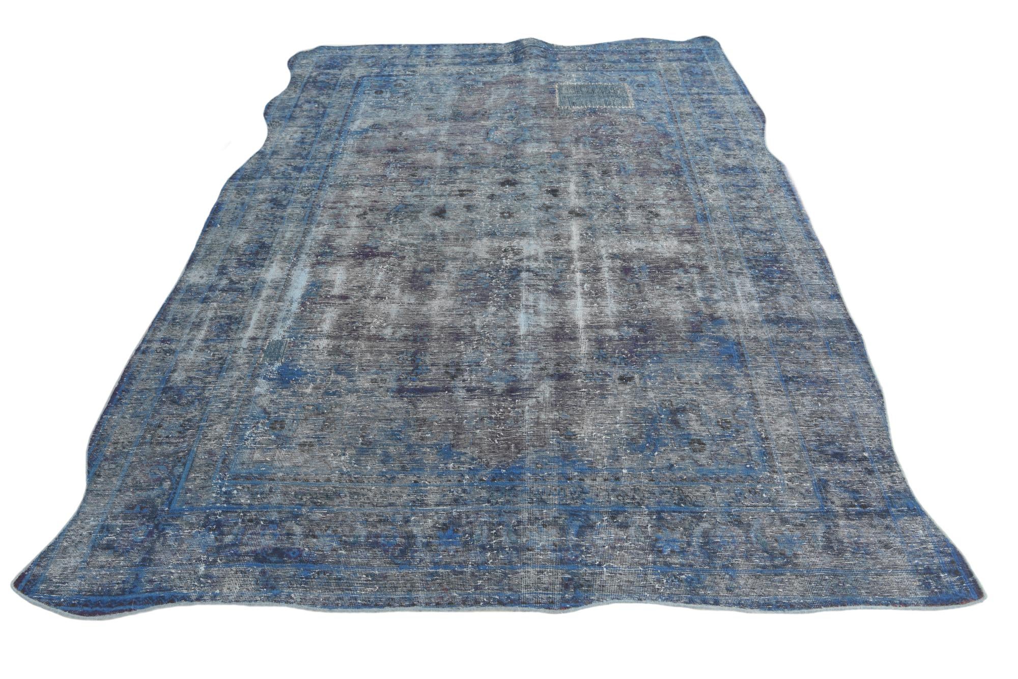 6' 6 x 9' 4 Hand Knotted Ultra Vintage Persian Wool Rug