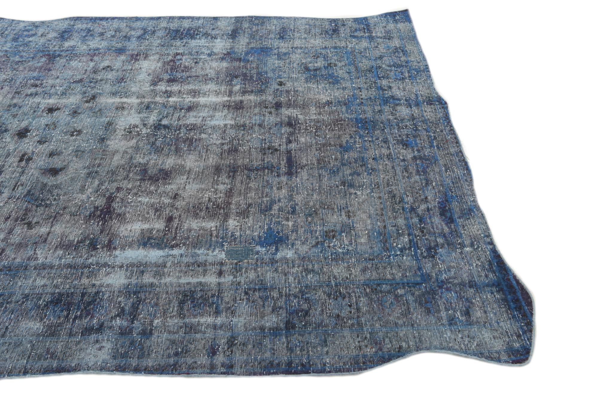 6' 6 x 9' 4 Hand Knotted Ultra Vintage Persian Wool Rug