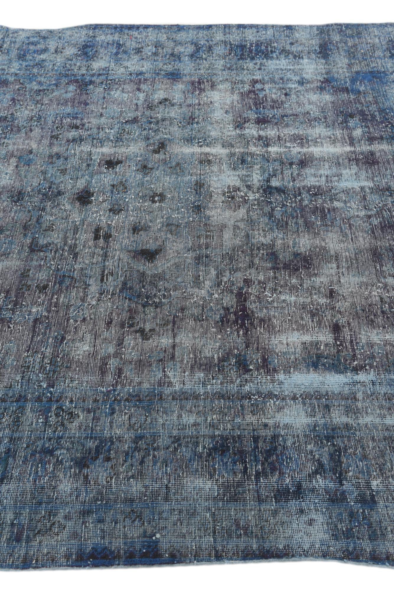 6' 6 x 9' 4 Hand Knotted Ultra Vintage Persian Wool Rug