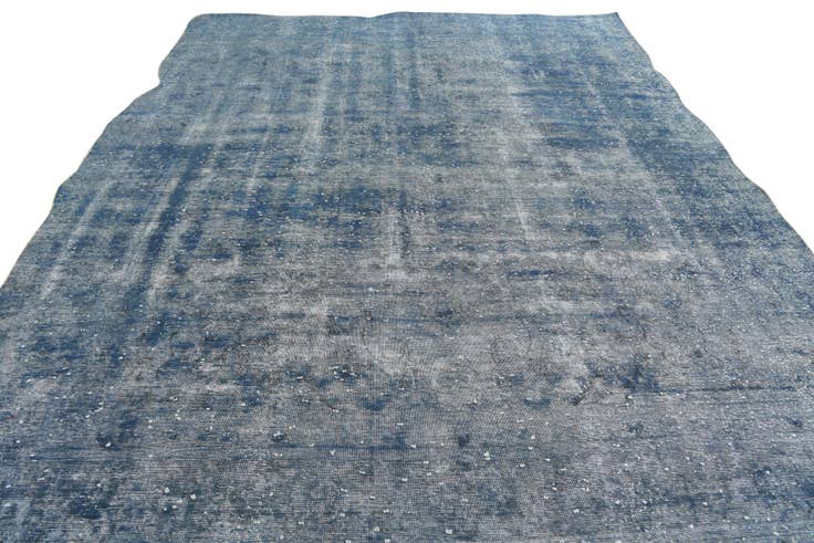 Detail image of 9' 7 x 12' 4 Hand Knotted Ultra Vintage Persian Wool Rug