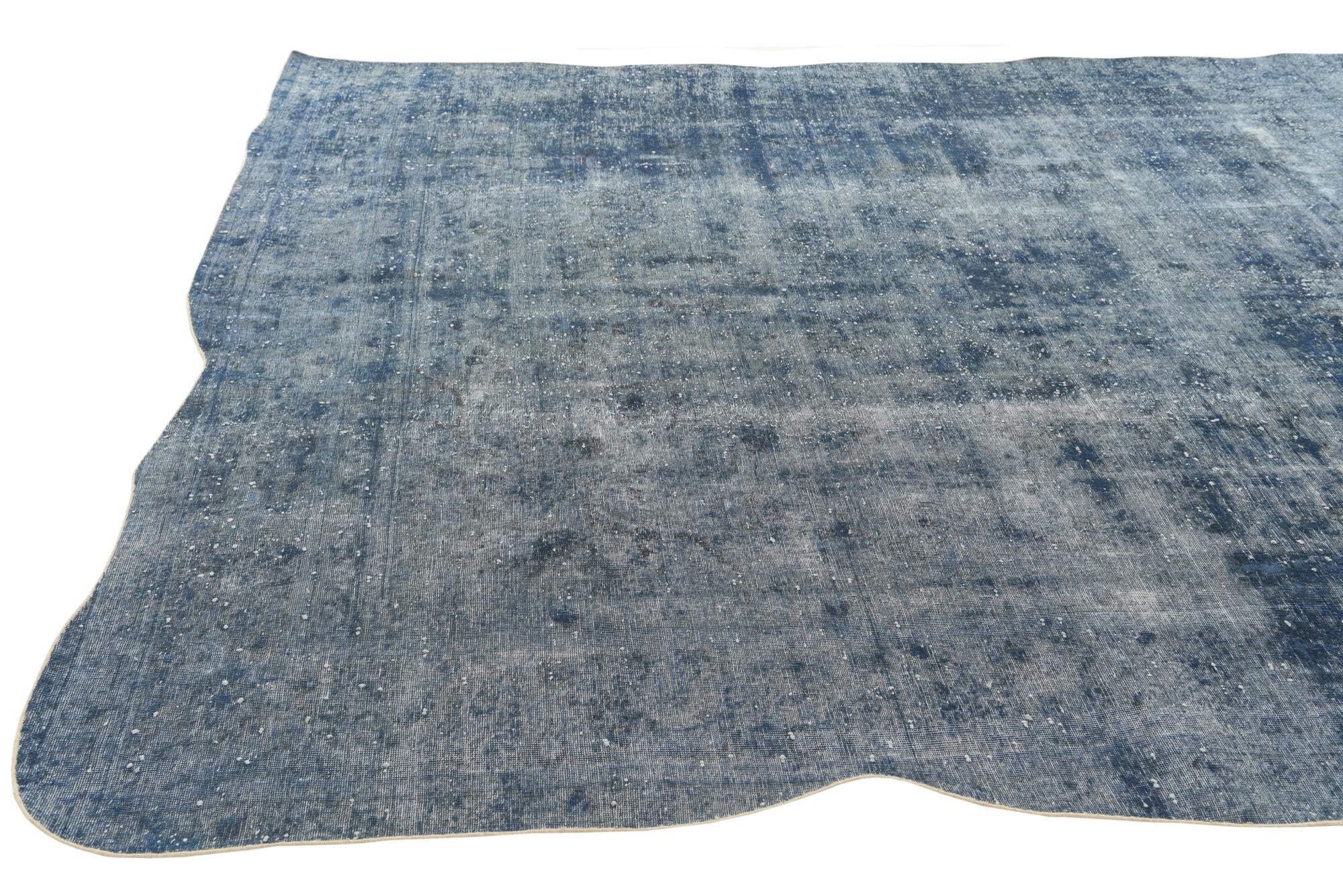 9' 7 x 12' 4 Hand Knotted Ultra Vintage Persian Wool Rug