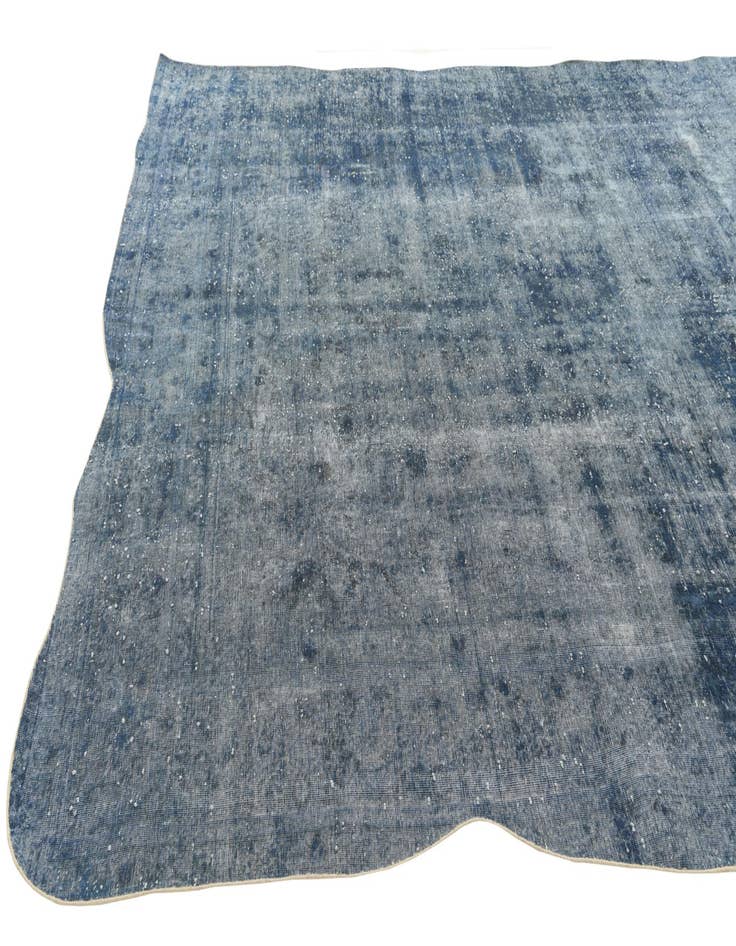 Detail image of 9' 7 x 12' 4  Hand Knotted Ultra Vintage Persian Wool Rug