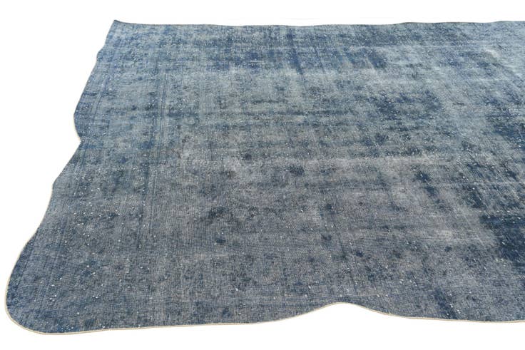 Detail image of 9' 7 x 12' 4 Hand Knotted Ultra Vintage Persian Wool Rug