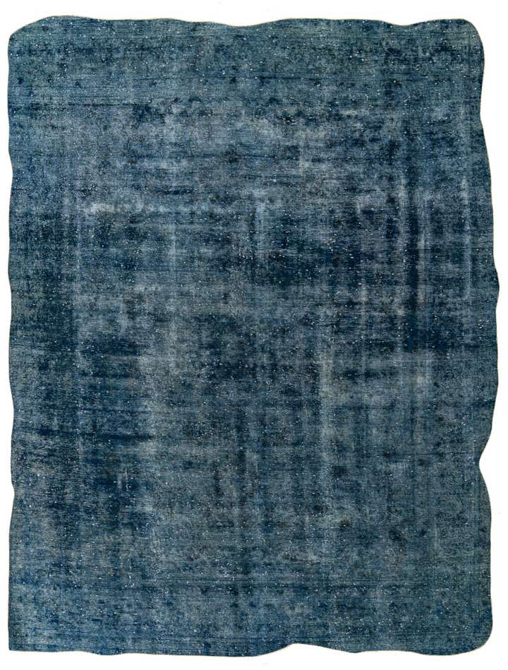 9' 7 x 12' 4 Hand Knotted Ultra Vintage Persian Wool Rug
