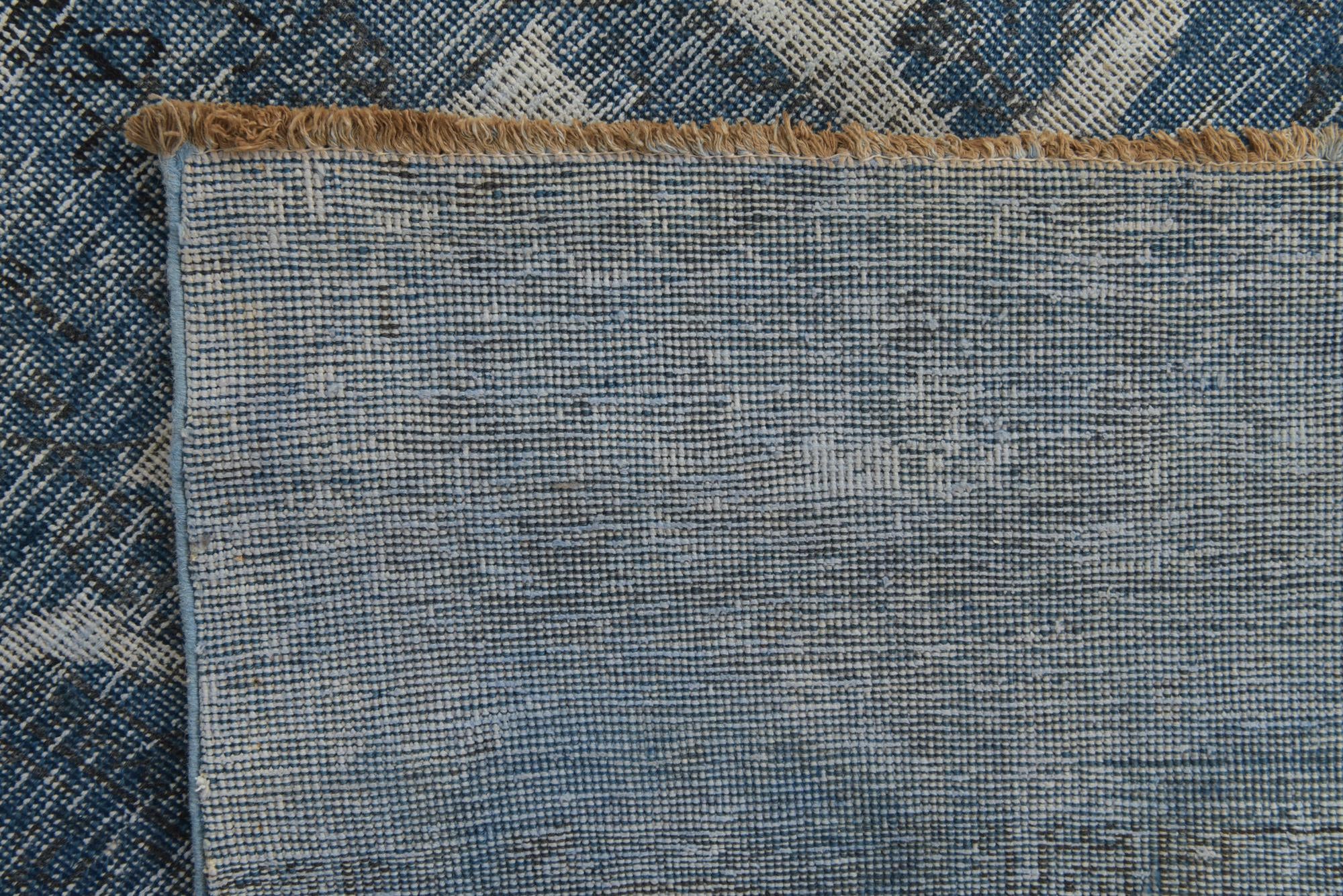 9' 5 x 12' Hand Knotted Ultra Vintage Persian Wool Rug
