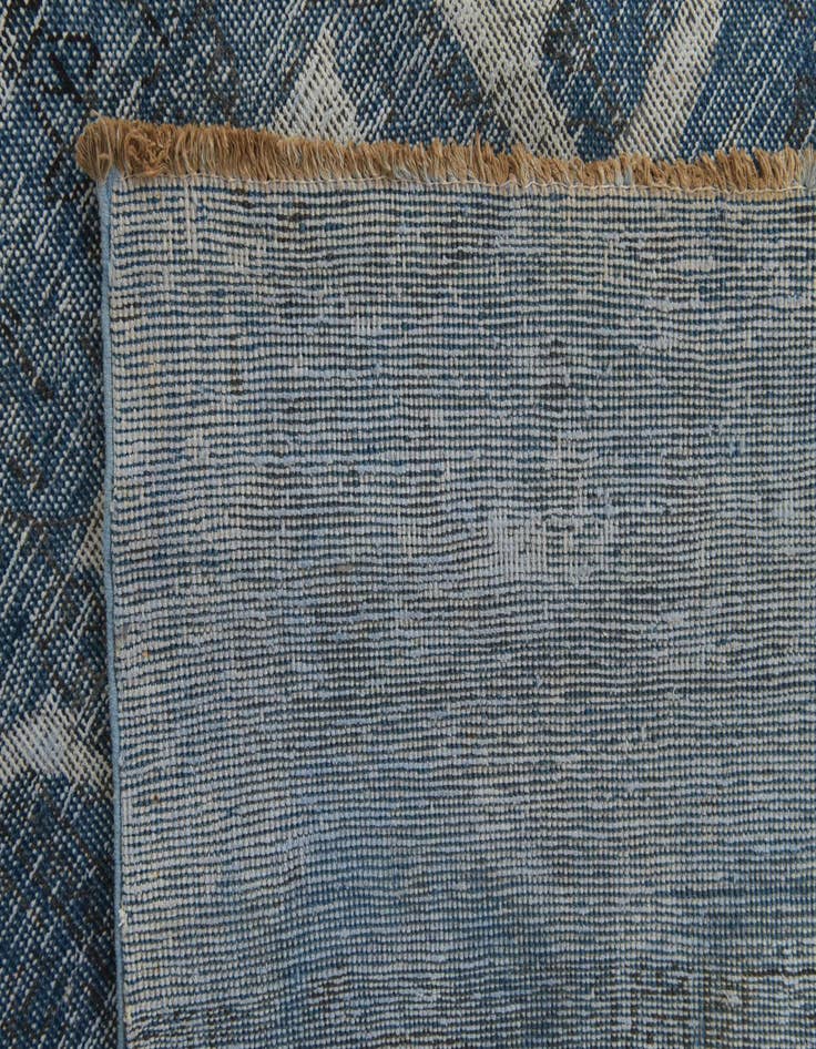 Detail image of 9' 5 x 12'  Hand Knotted Ultra Vintage Persian Wool Rug