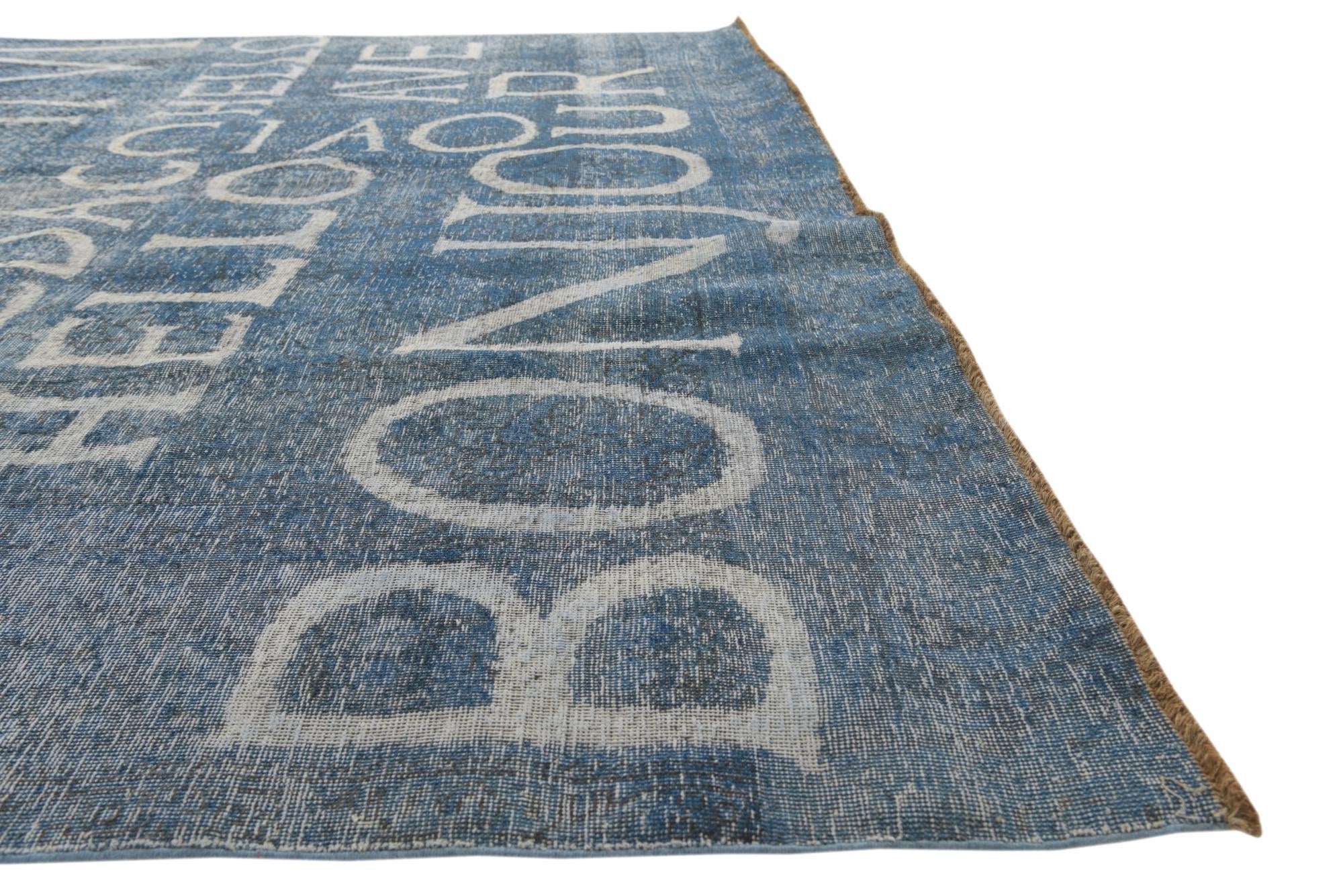 9' 5 x 12' Hand Knotted Ultra Vintage Persian Wool Rug