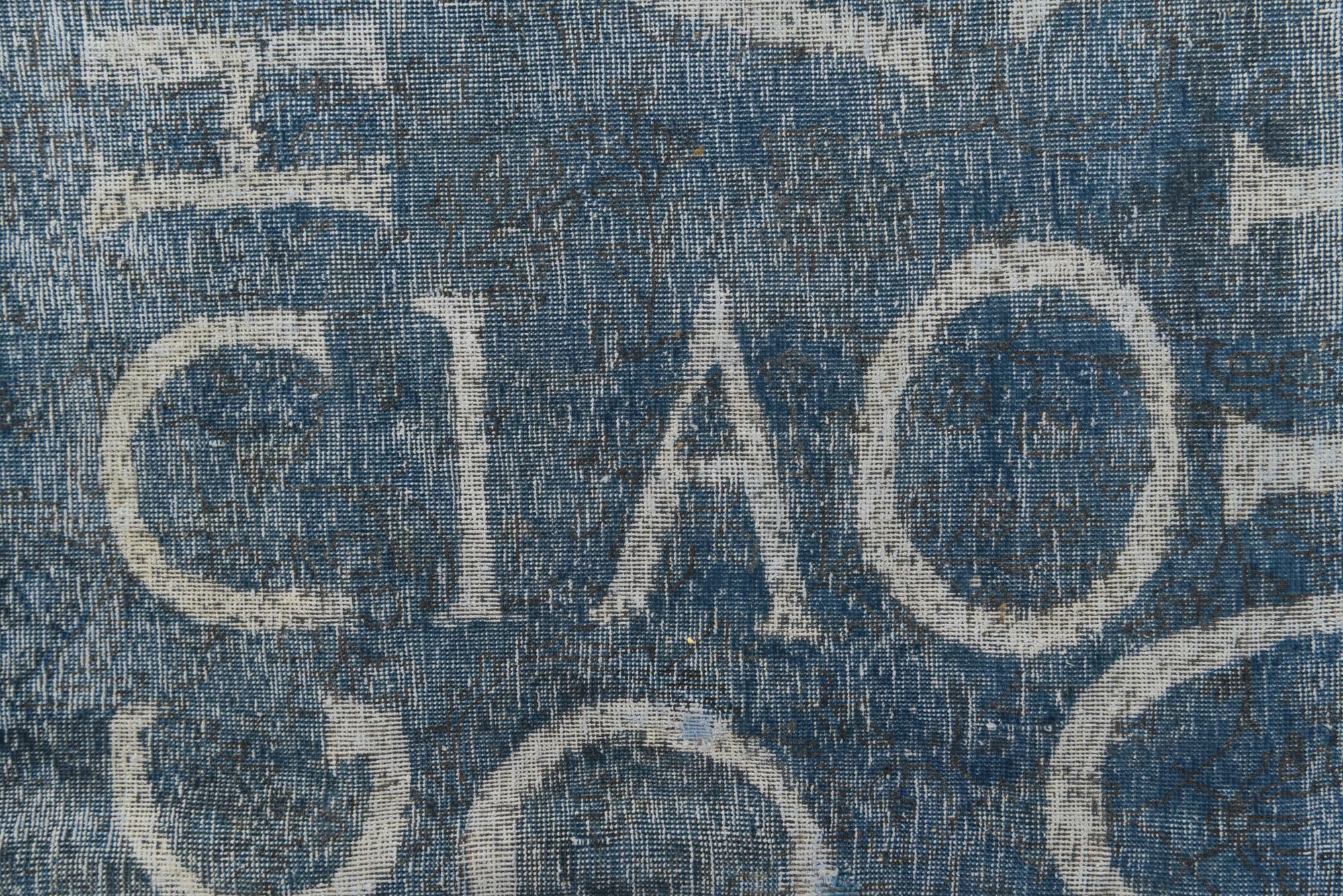 9' 5 x 12' Hand Knotted Ultra Vintage Persian Wool Rug