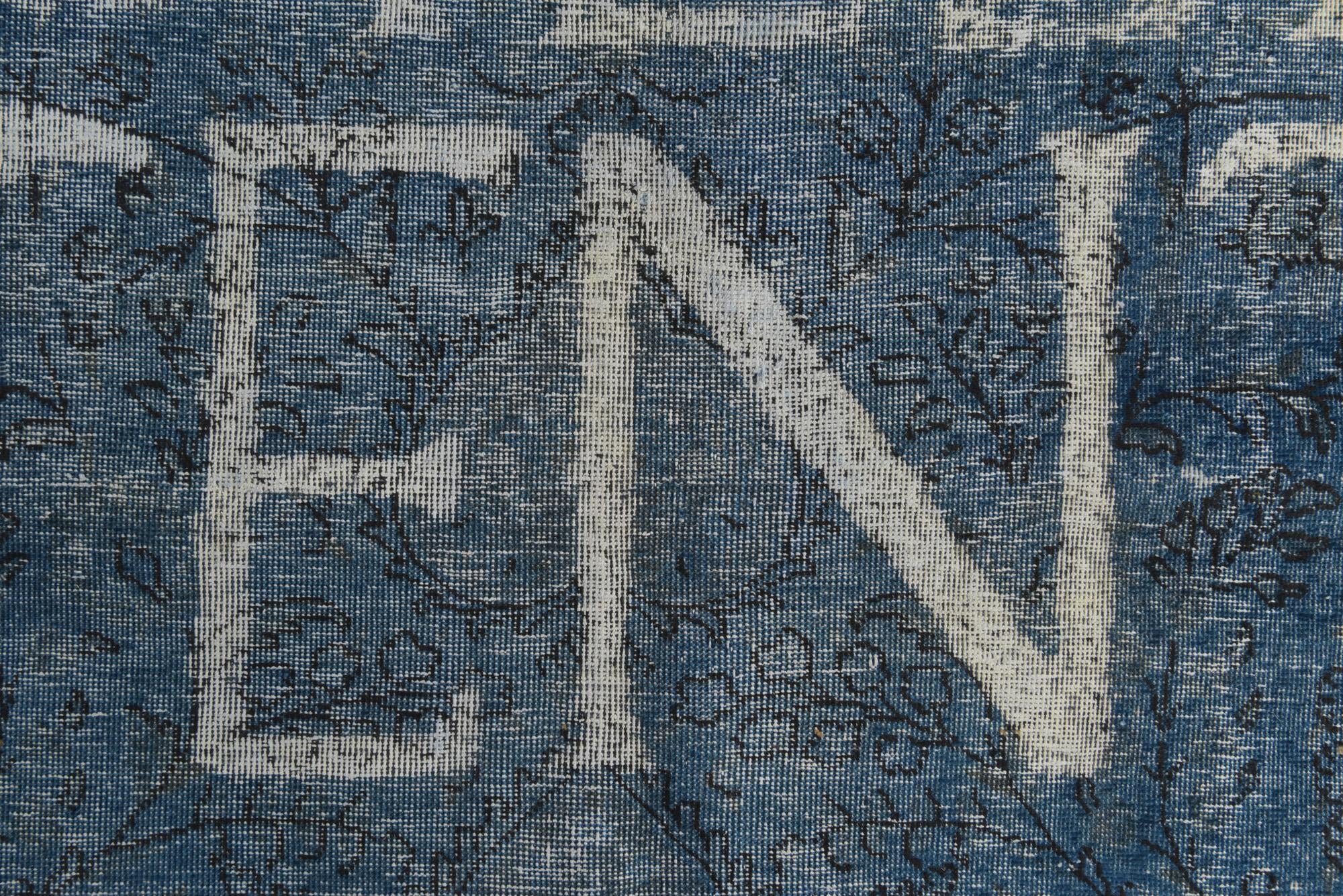 9' 5 x 12' Hand Knotted Ultra Vintage Persian Wool Rug