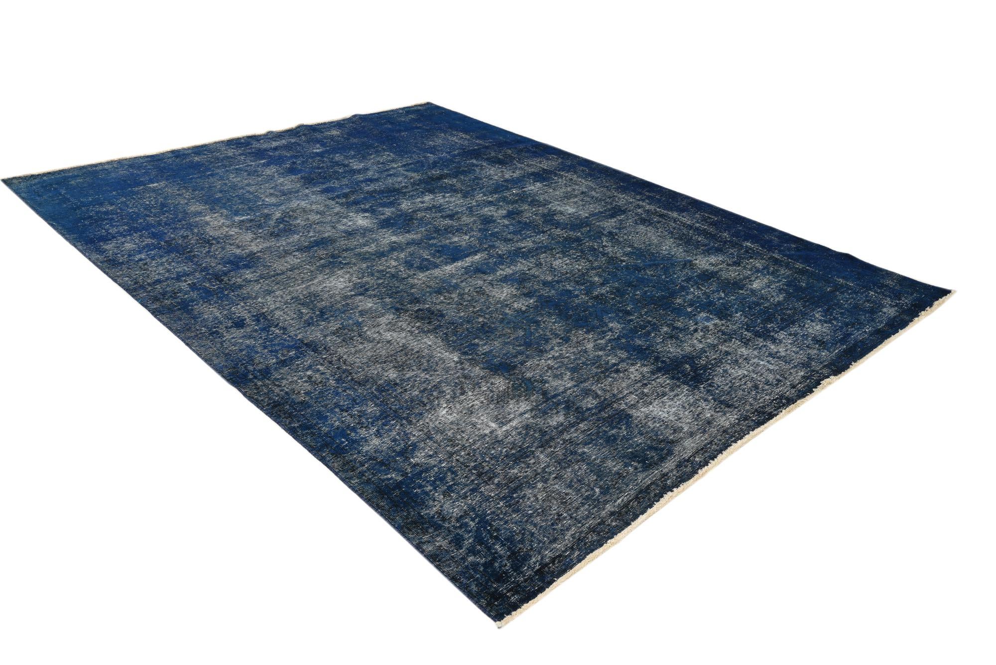 9' 2 x 12' 6 Hand Knotted Ultra Vintage Persian Wool Rug