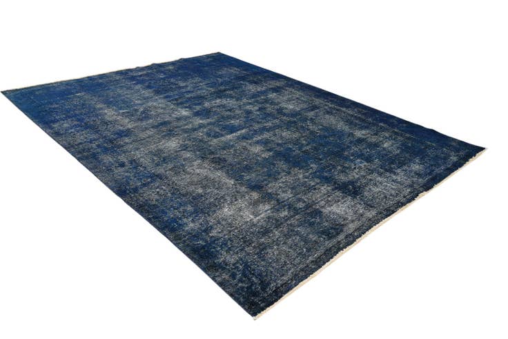 Detail image of 9' 2 x 12' 6 Hand Knotted Ultra Vintage Persian Wool Rug