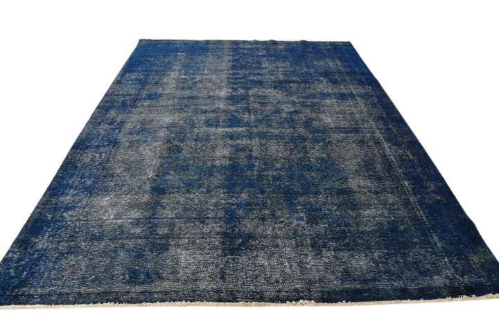 9' 2 x 12' 6 Hand Knotted Ultra Vintage Persian Wool Rug