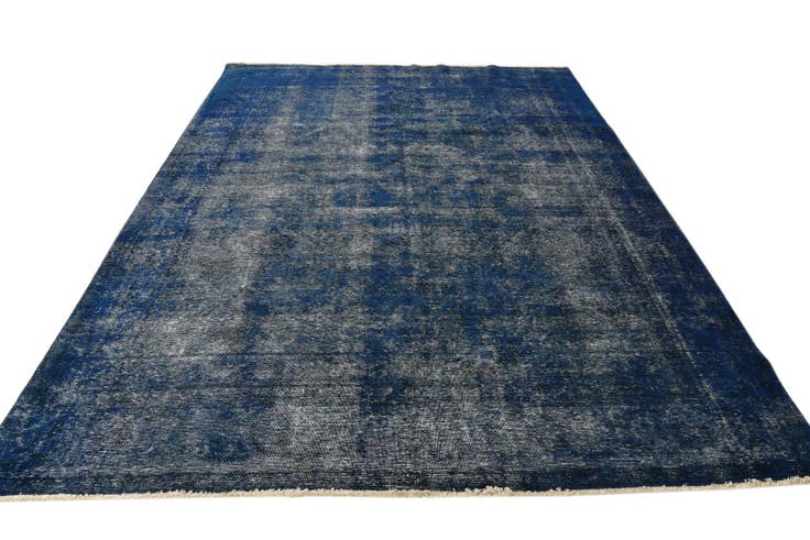 Detail image of 9' 2 x 12' 6 Hand Knotted Ultra Vintage Persian Wool Rug