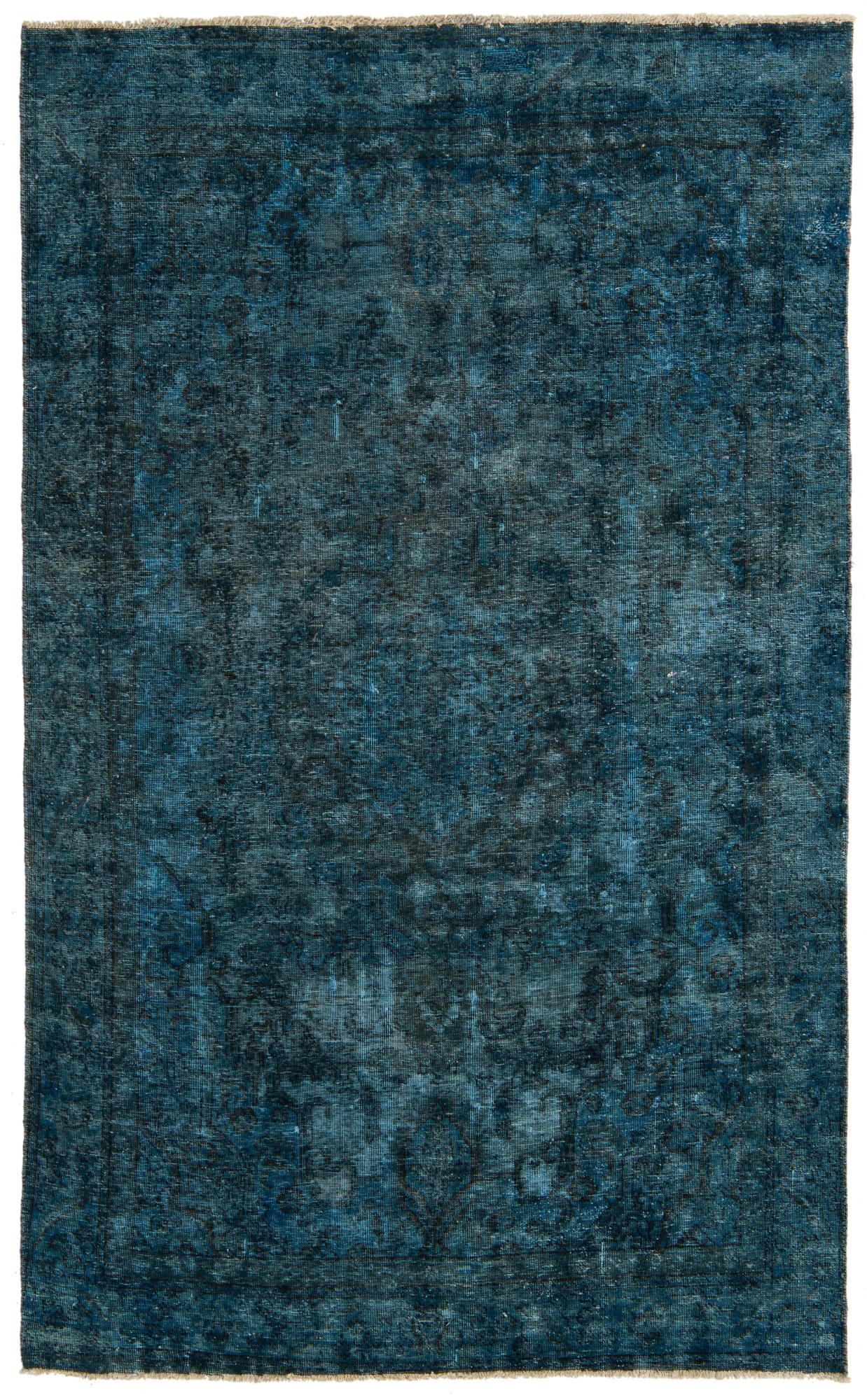 5' 8 x 9' 4 Hand Knotted Ultra Vintage Persian Wool Rug