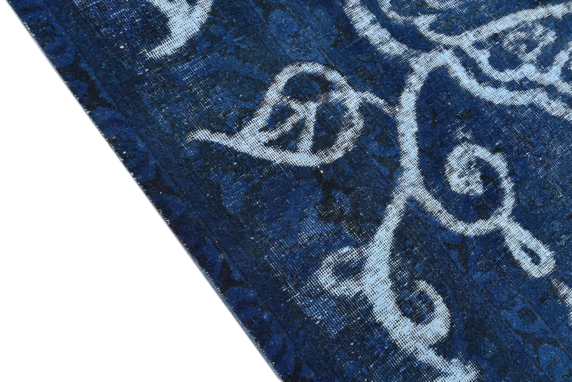 8' 1 x 12' 4 Hand Knotted Ultra Vintage Persian Wool Rug