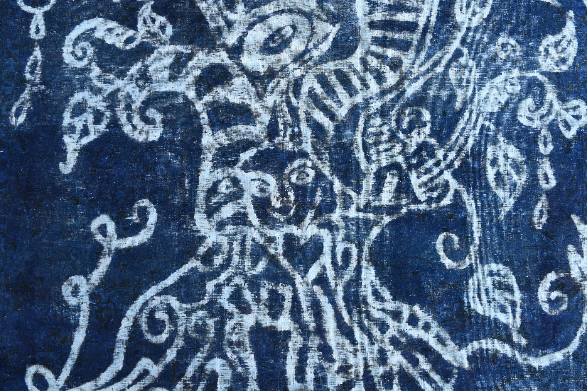 8' 1 x 12' 4 Hand Knotted Ultra Vintage Persian Wool Rug