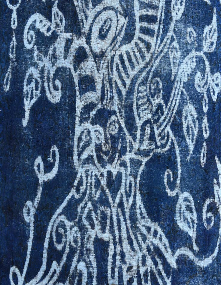 Detail image of 8' 1 x 12' 4  Hand Knotted Ultra Vintage Persian Wool Rug