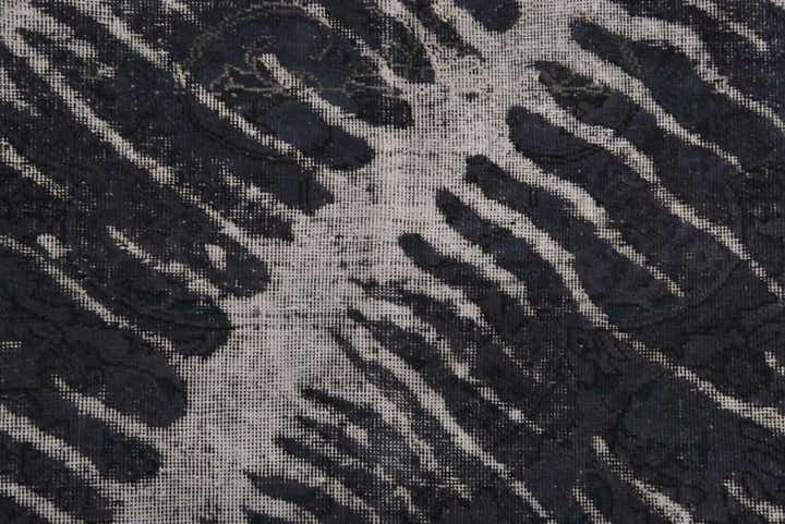 8' 1 x 11' Hand Knotted Ultra Vintage Persian Wool Rug