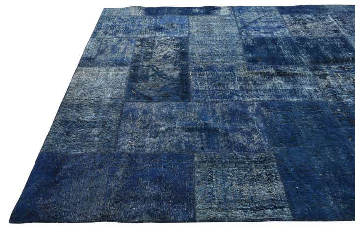 7' 3 x 16' 10 Hand Knotted Ultra Vintage Persian Wool Rug