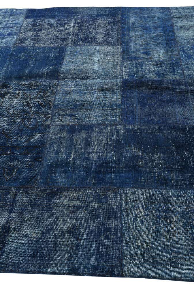 7' 3 x 16' 10 Hand Knotted Ultra Vintage Persian Wool Rug