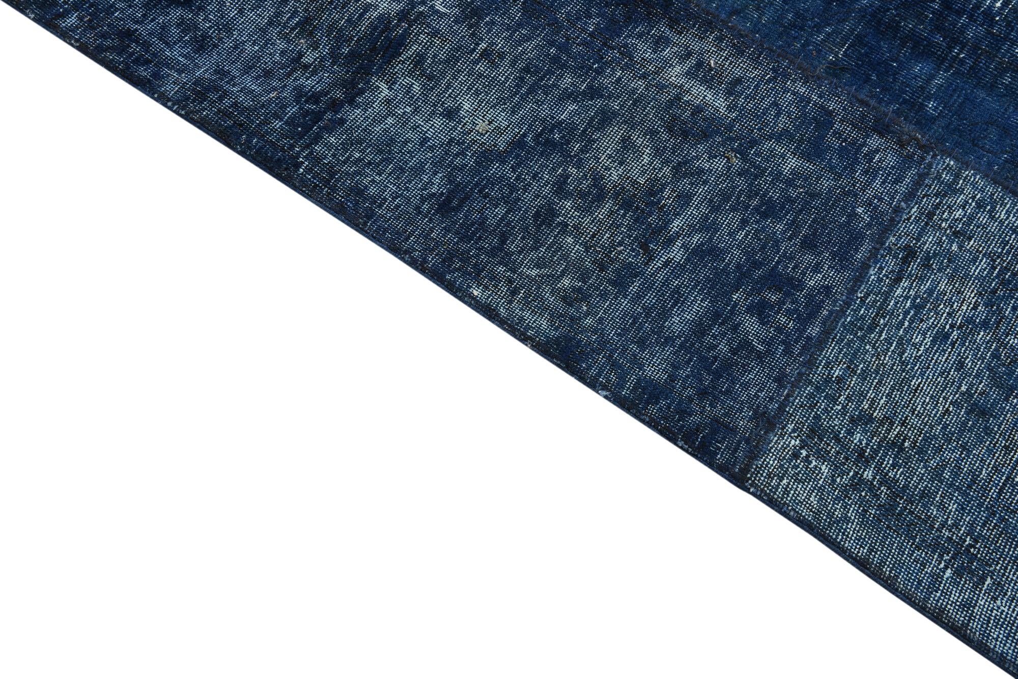 7' 3 x 16' 10 Hand Knotted Ultra Vintage Persian Wool Rug