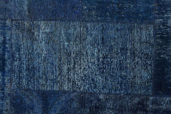 7' 3 x 16' 10 Hand Knotted Ultra Vintage Persian Wool Rug