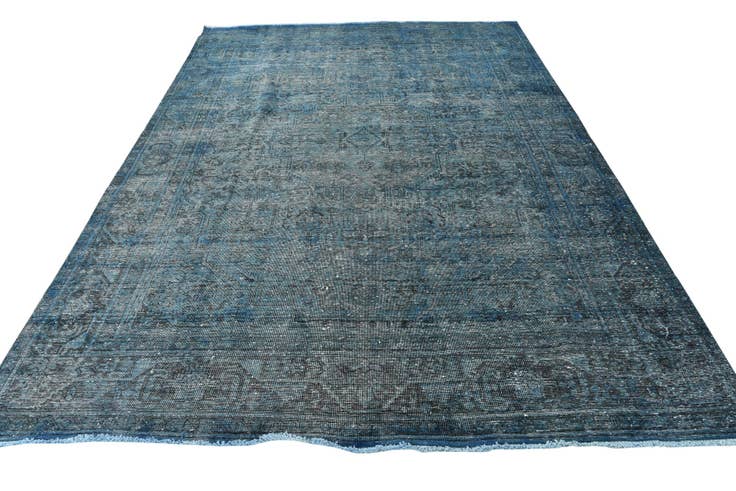 Detail image of 7' 10 x 11' 3 Hand Knotted Ultra Vintage Persian Wool Rug