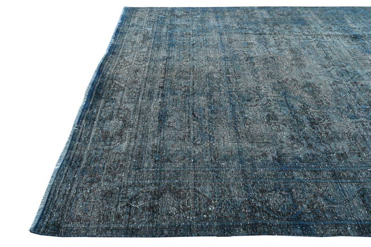 Detail image of 7' 10 x 11' 3 Hand Knotted Ultra Vintage Persian Wool Rug