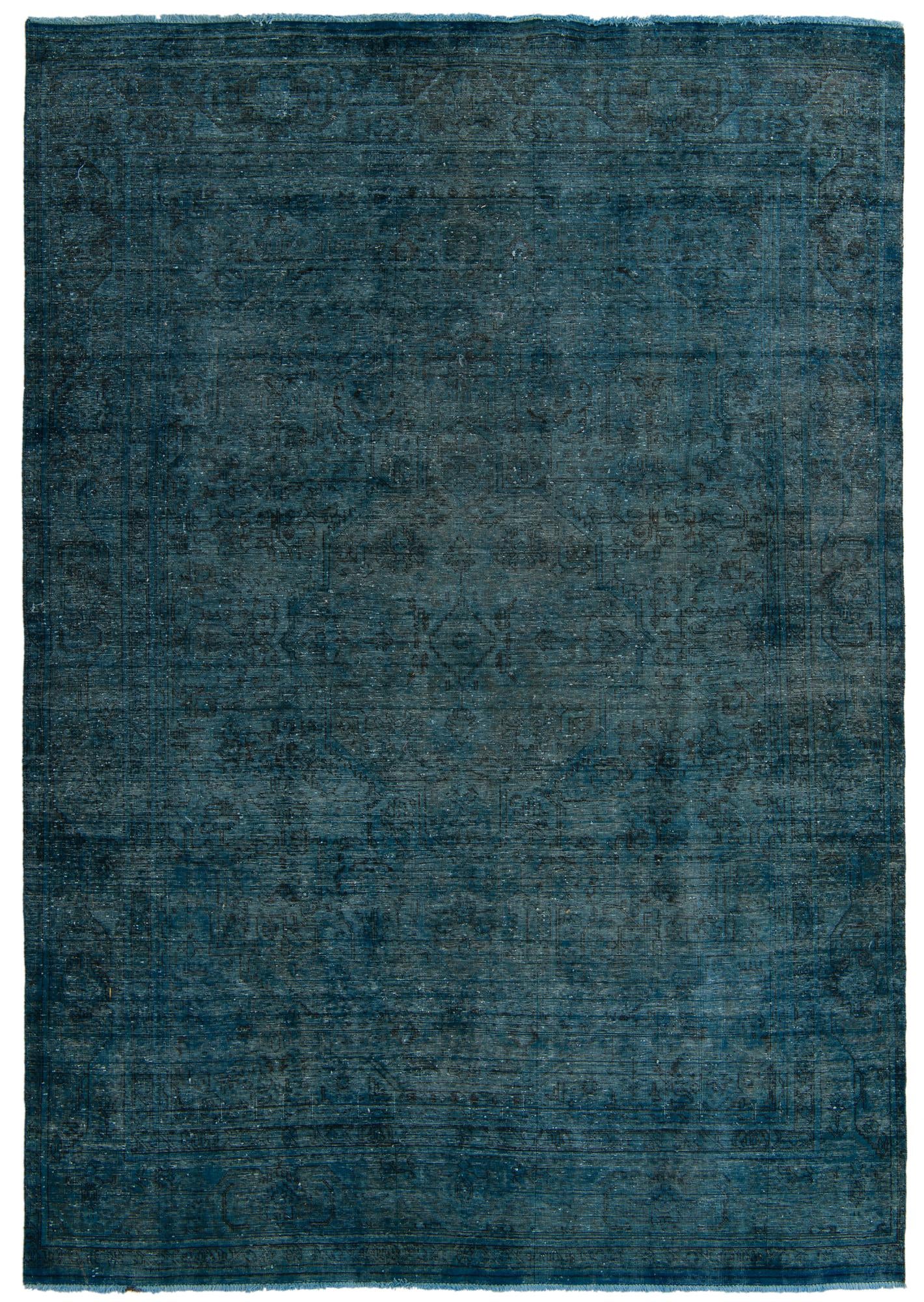 7' 10 x 11' 3 Hand Knotted Ultra Vintage Persian Wool Rug