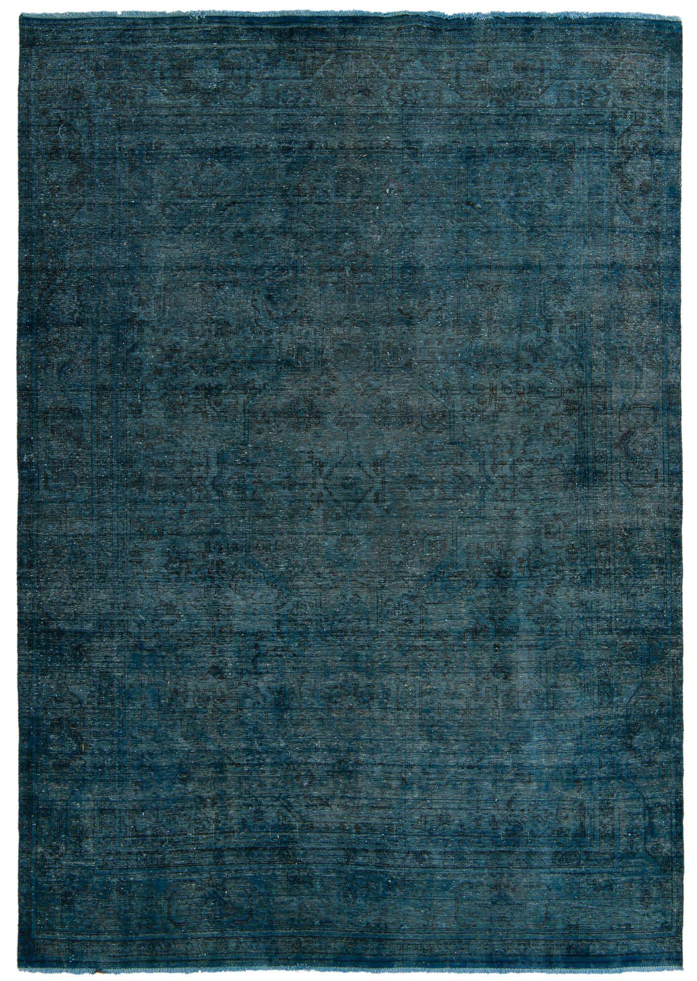 7' 10 x 11' 3 Hand Knotted Ultra Vintage Persian Wool Rug