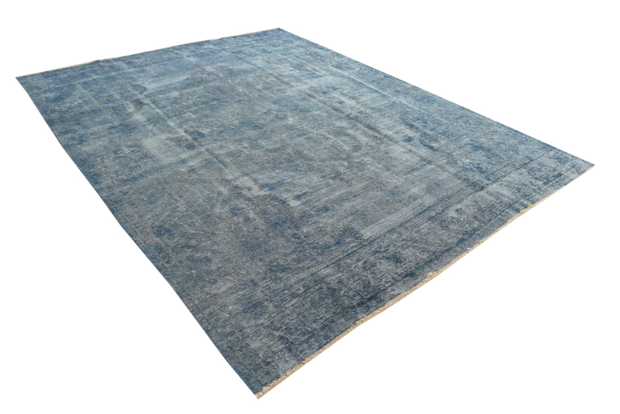 9' 6 x 12' 7 Hand Knotted Ultra Vintage Persian Wool Rug