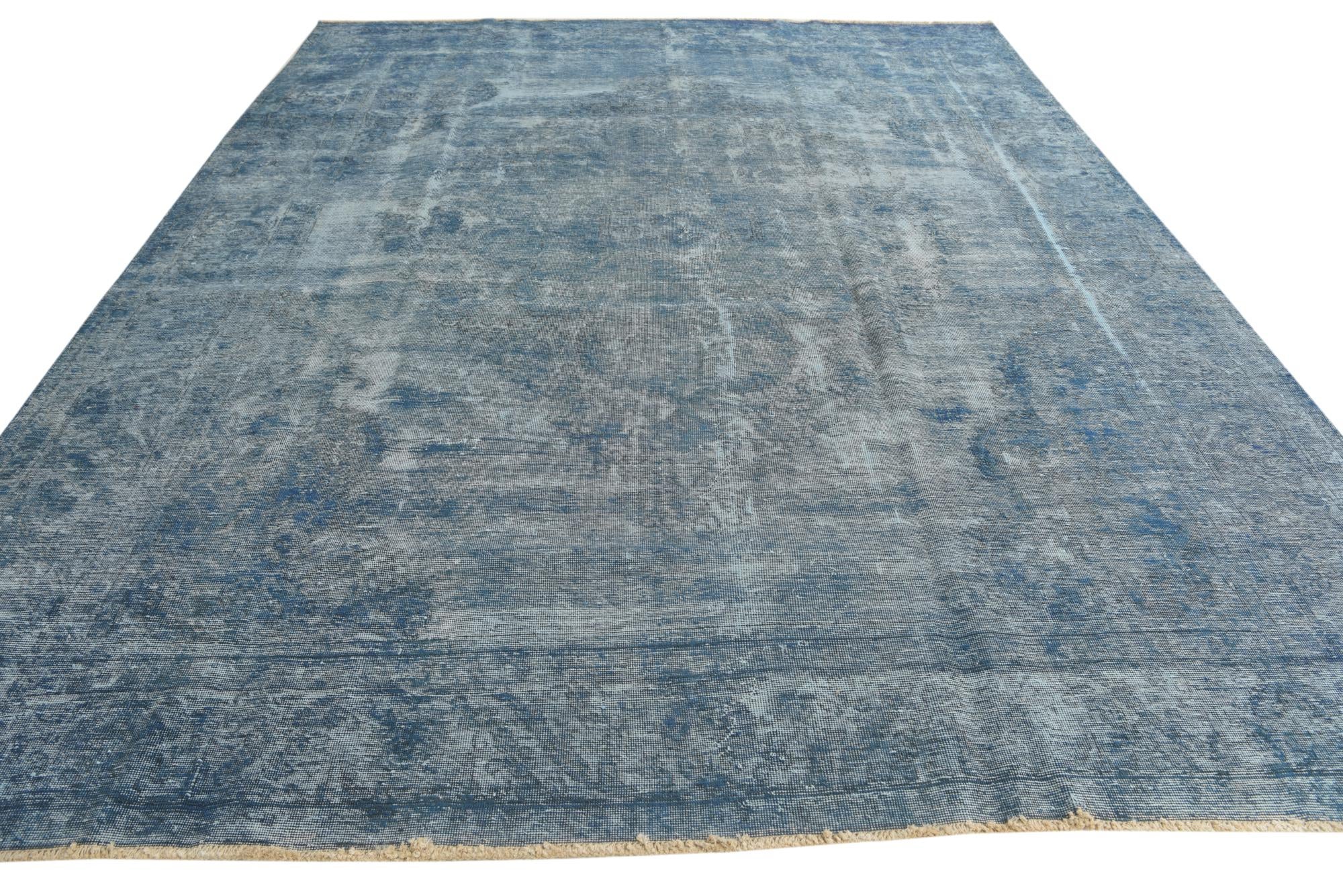 9' 6 x 12' 7 Hand Knotted Ultra Vintage Persian Wool Rug