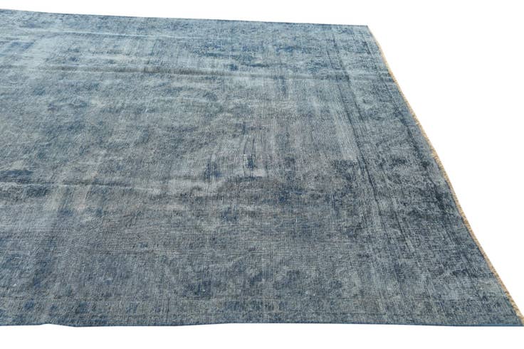 Detail image of 9' 6 x 12' 7 Hand Knotted Ultra Vintage Persian Wool Rug