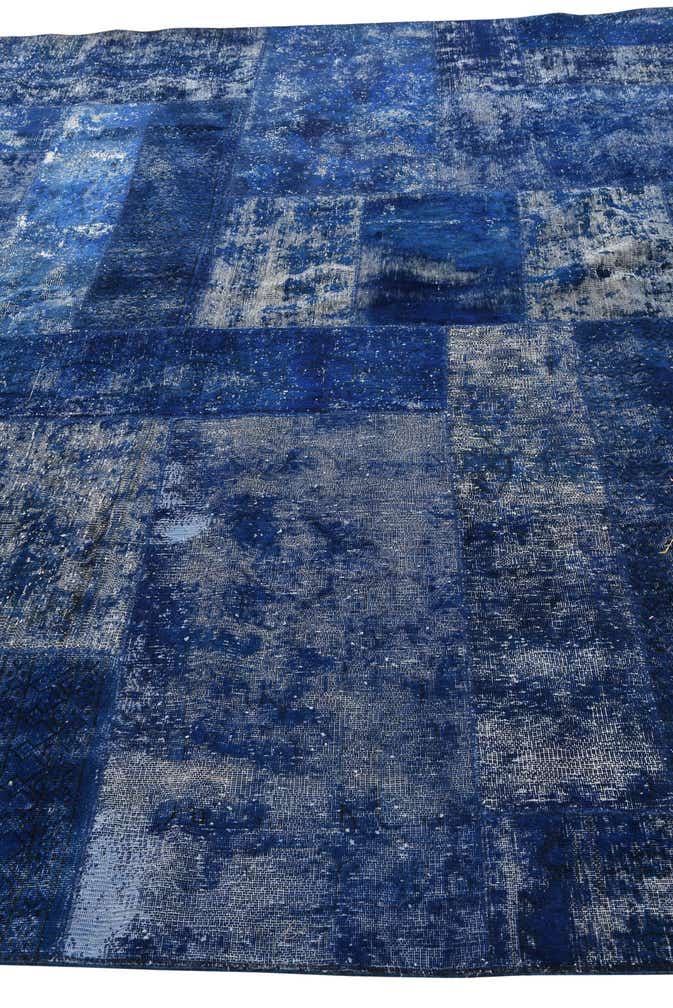 8' 10 x 12' 2 Hand Knotted Ultra Vintage Persian Wool Rug